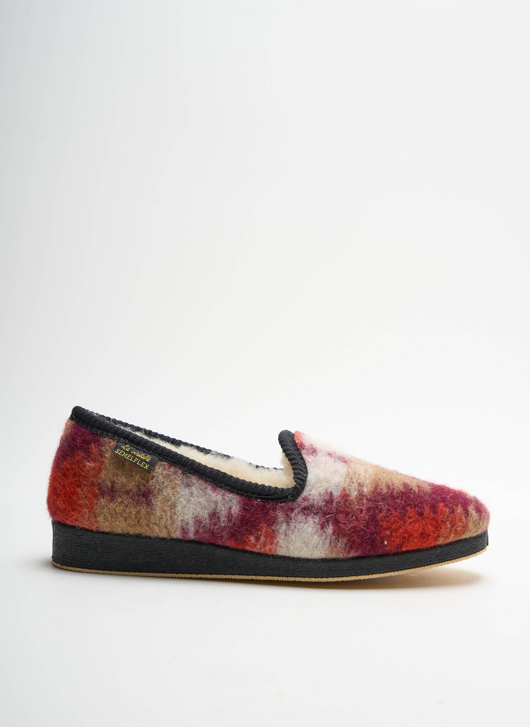 Semelflex Chaussons Femme couleur rouge