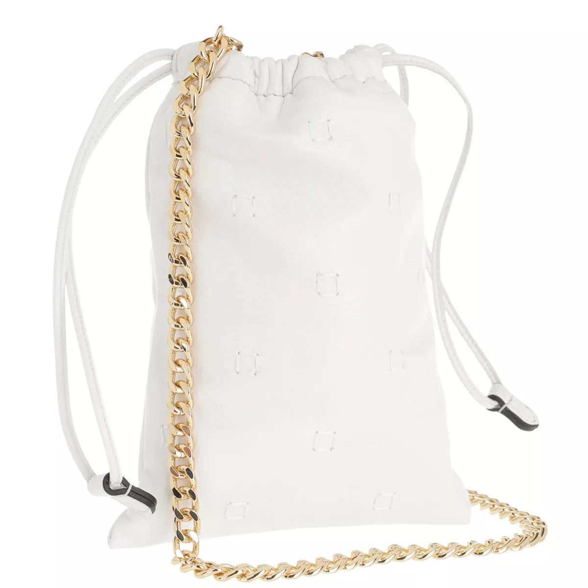 MOSCHINO Handtaschen weiss Mikrotasche