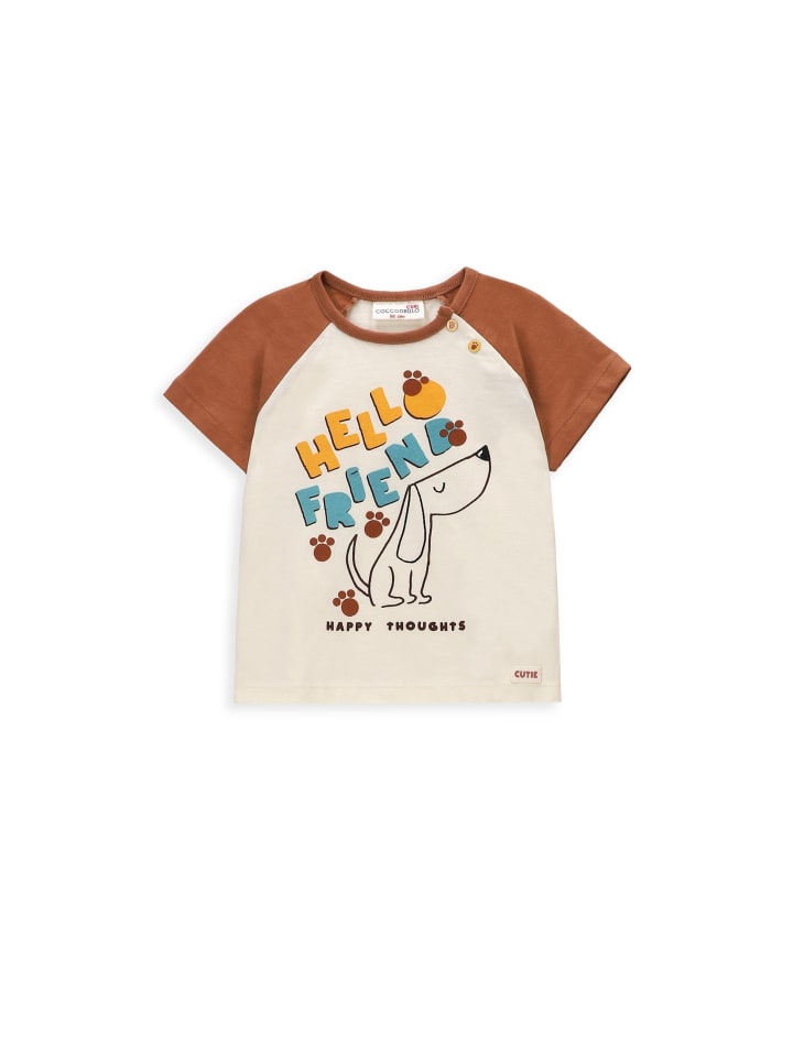 Coccodrillo T-Shirt mit kurzen Ärmeln in bunt günstig kaufen