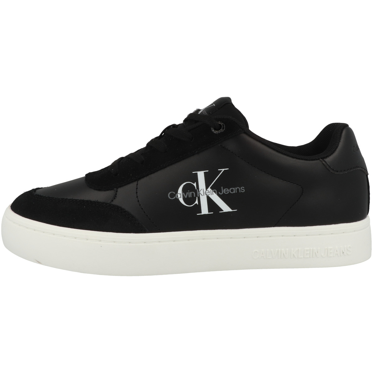 Calvin Klein Classic Cupsole Laceup Su-Lth Sneaker low schwarz