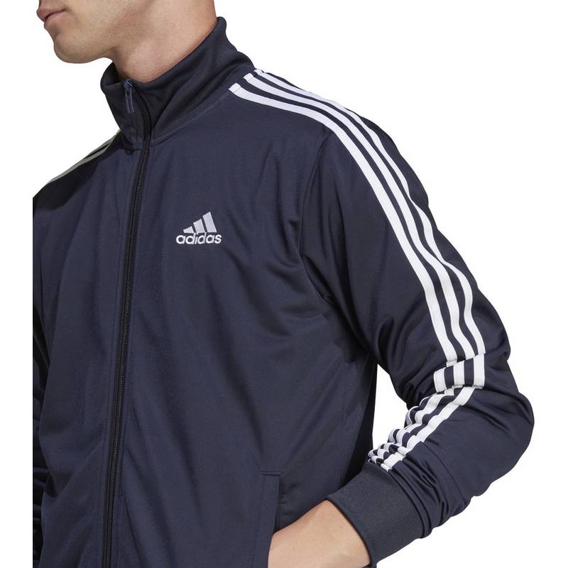 adidas BASIC 3-STREIFEN TRICOT Trainingsanzug Herren