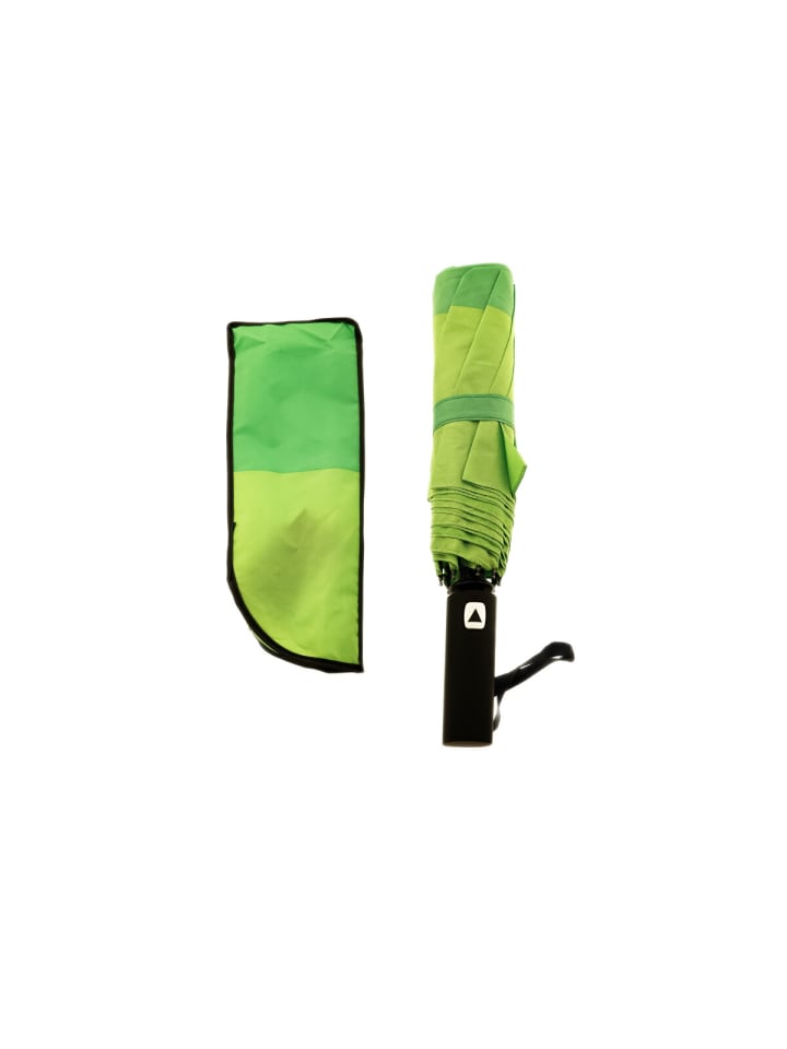 COFI 1453 Regenschirm mit Schutzhülle - Teleskop Taschenschirm ø100 cm Grün in Grün günstig kaufen 100 cm