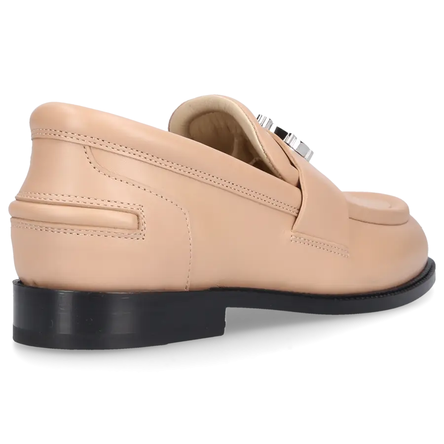 Lanvin - Loafer FWFSD Kalbsleder - beige