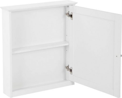 welltime Spiegelschrank Aalborg Badmöbel im Landhaus-Stil, Breite 60 cm