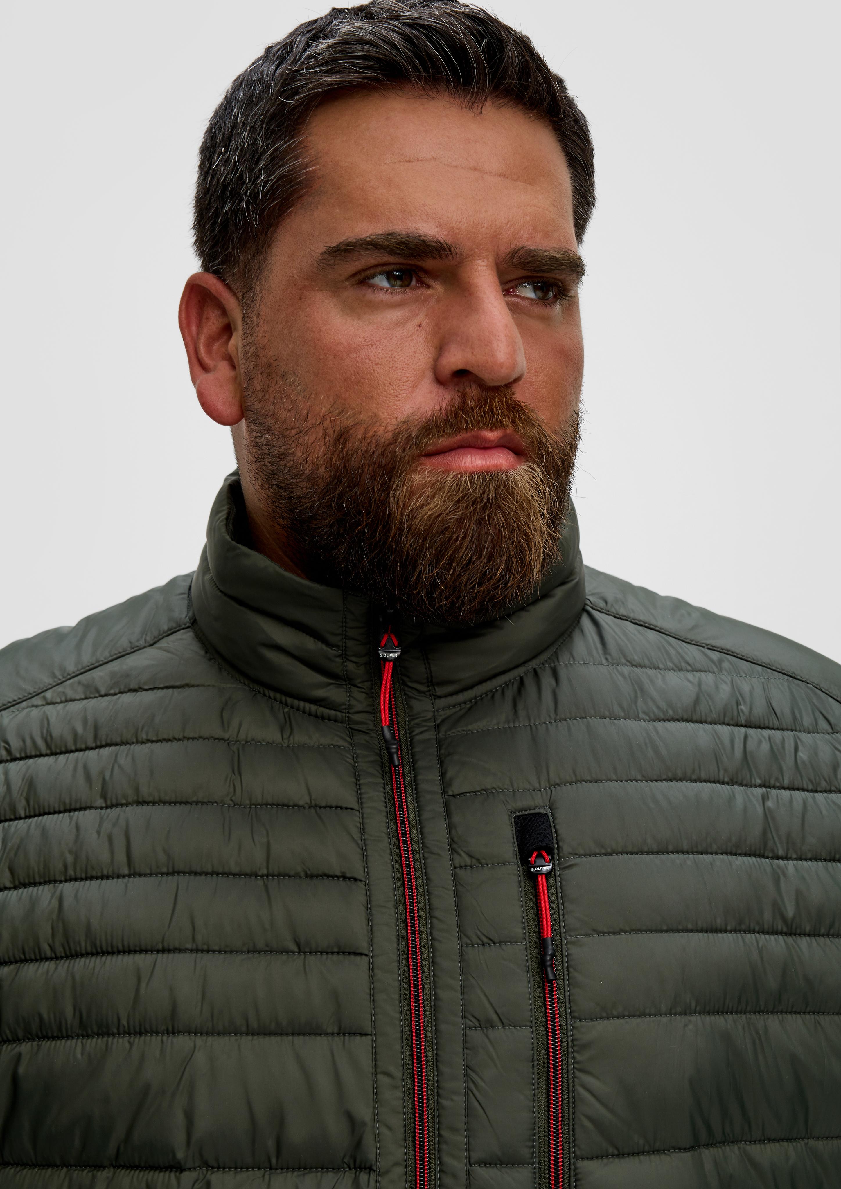 Gesteppte Outdoor-Jacke mit Stehkragen  2147121-7940