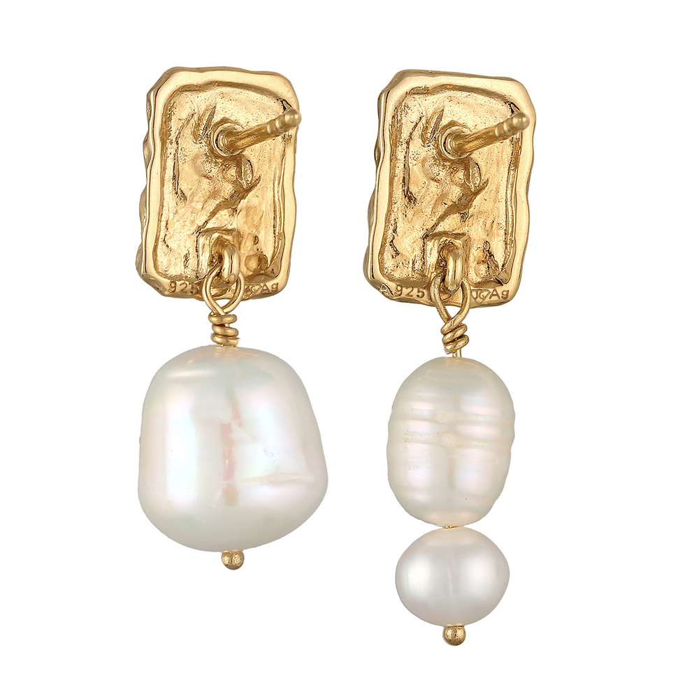 Elli PREMIUM Elli PREMIUM Boucles d'Oreilles Boucles d'oreilles pour femmes organique Style Ba Boucles d'oreilles