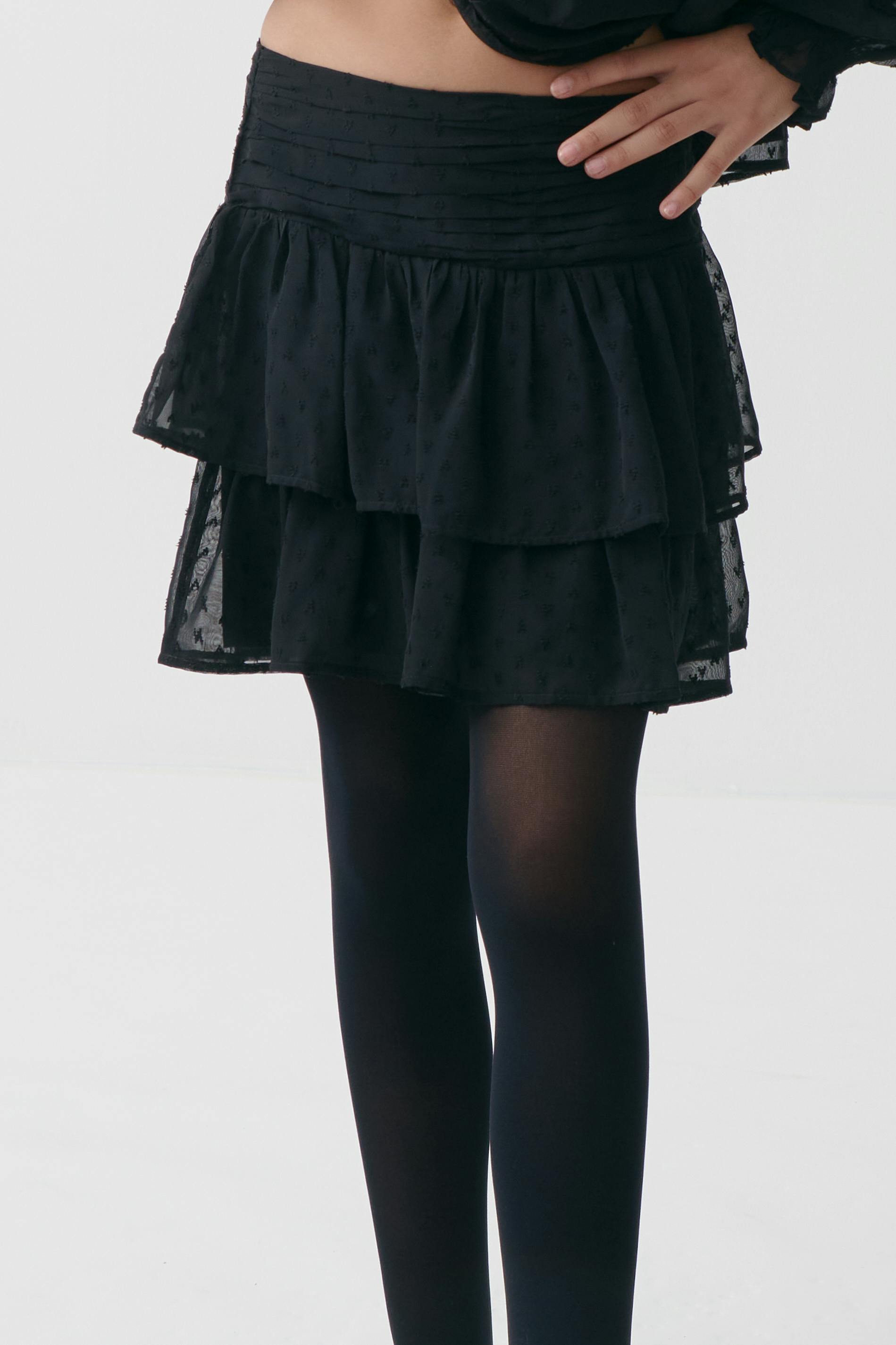 Y ruched skirt