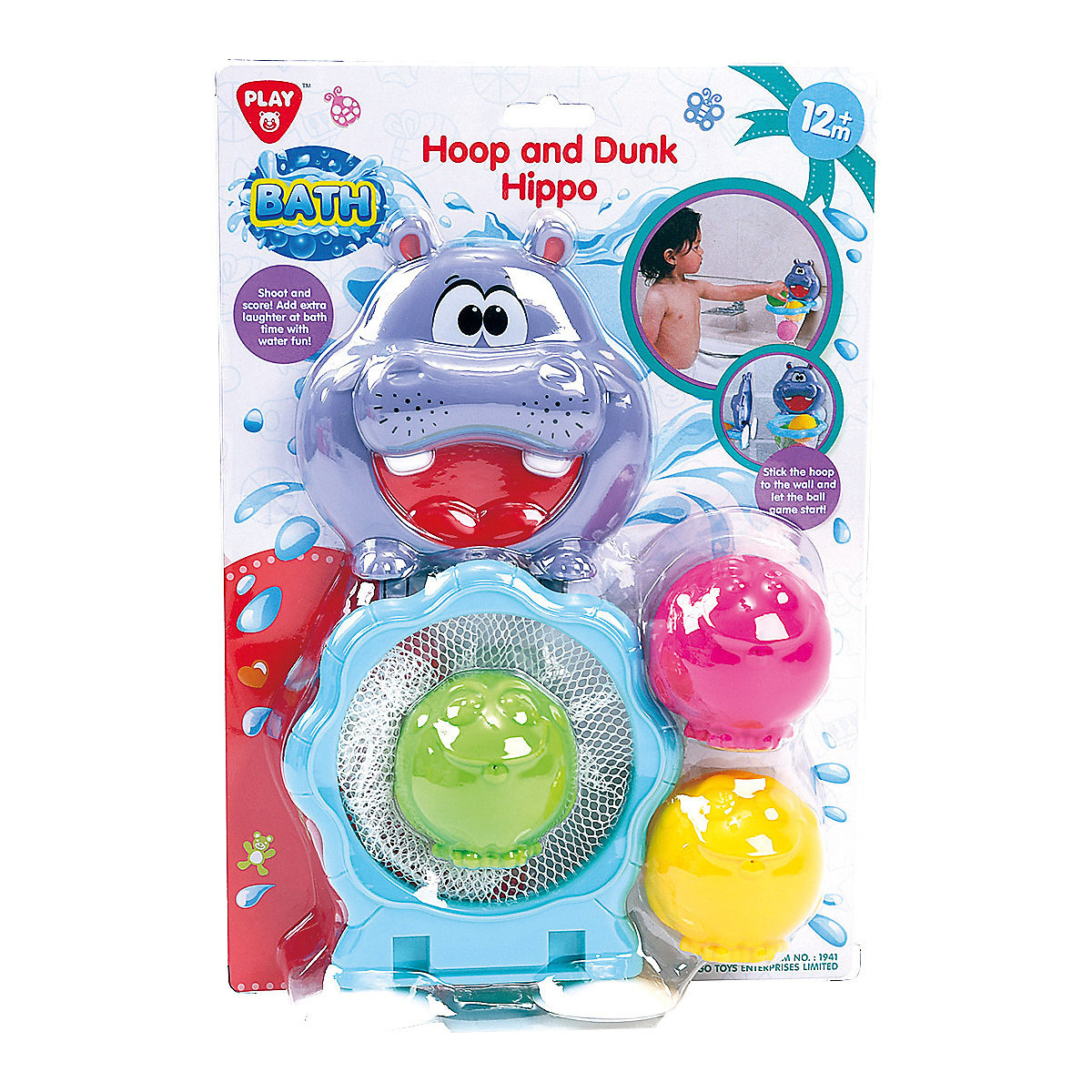 Badespielzeug - Hoop and Dunk Hippo