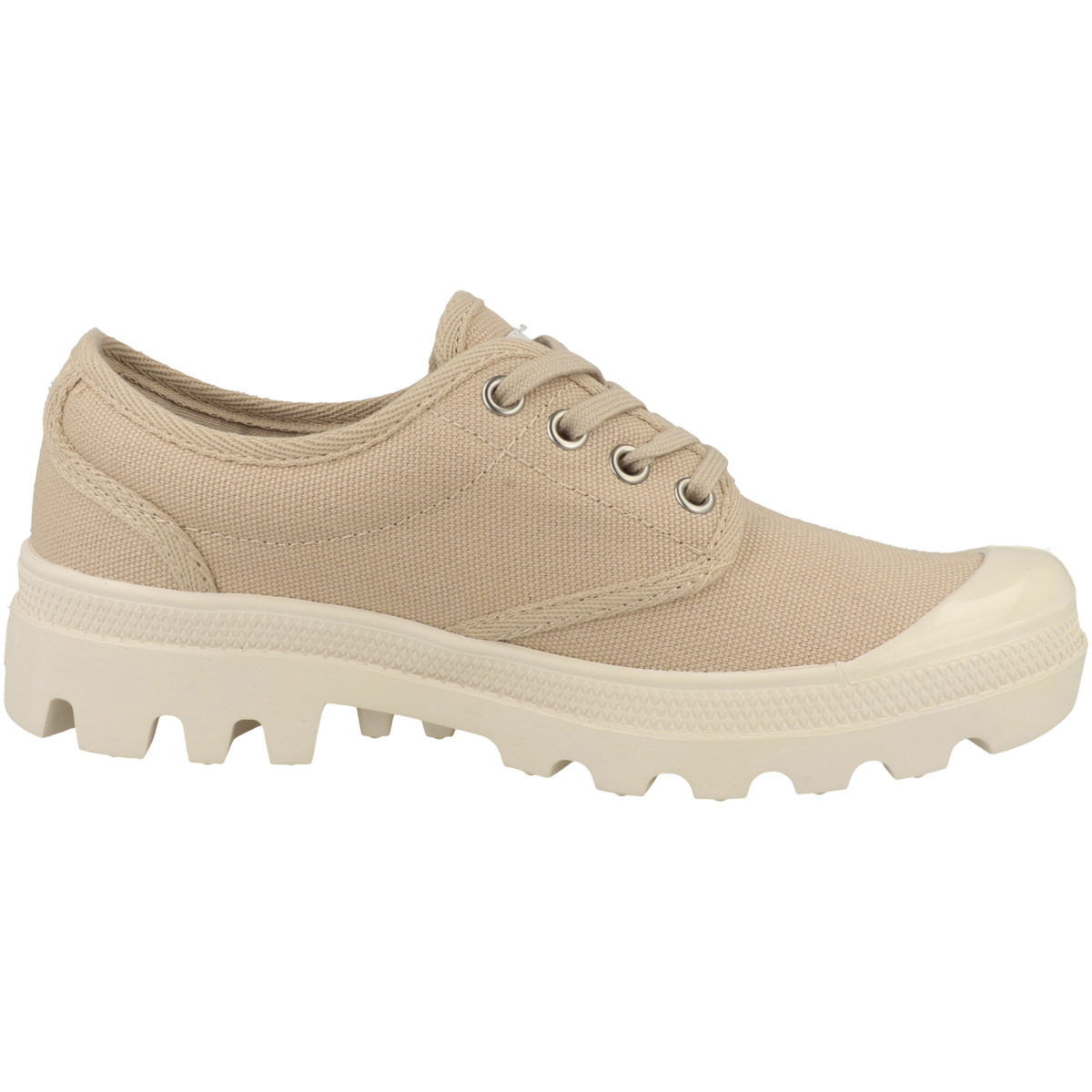 Palladium Pallabrousse Ox Schnürschuhe beige