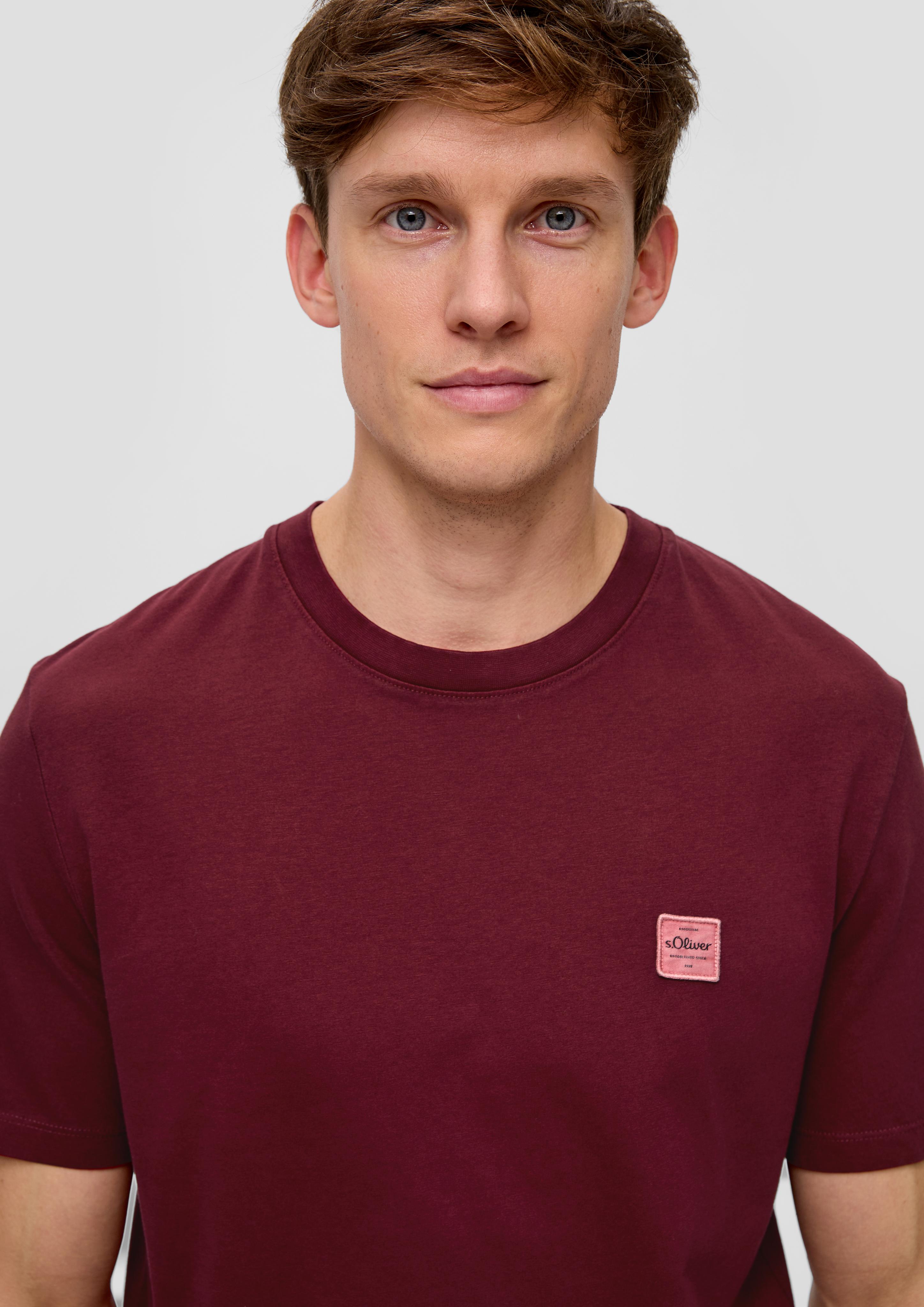 T-Shirt mit Logo-Stickerei  2152244-3976