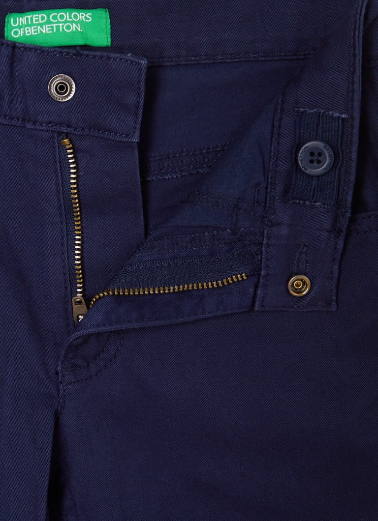 Blugi Benetton slim fit, culoare spălată