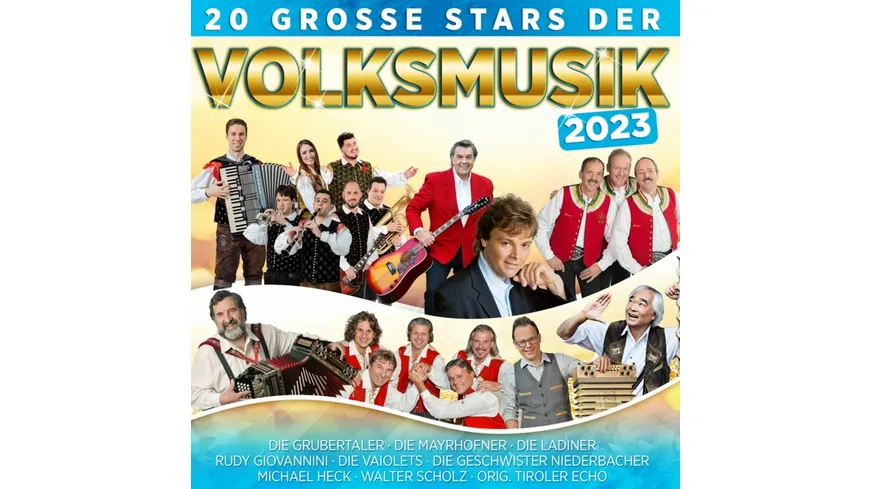 20 große Stars der Volksmusik 2023