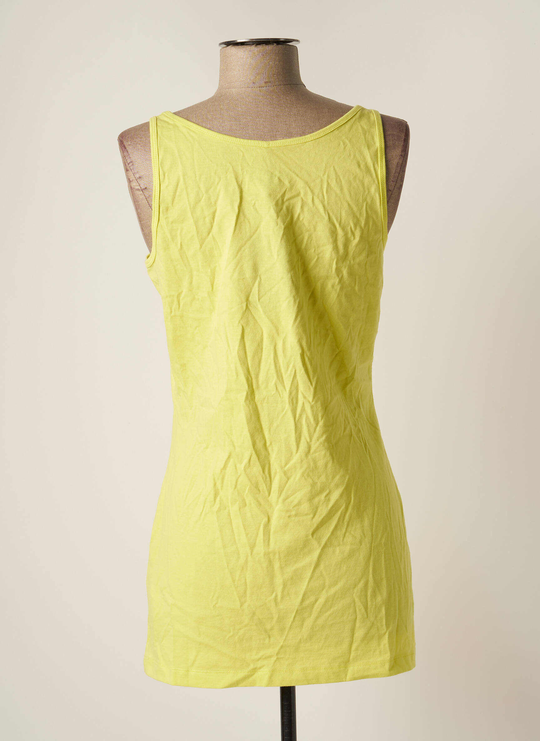 Olsen Tuniquesansmanche Femme couleur jaune