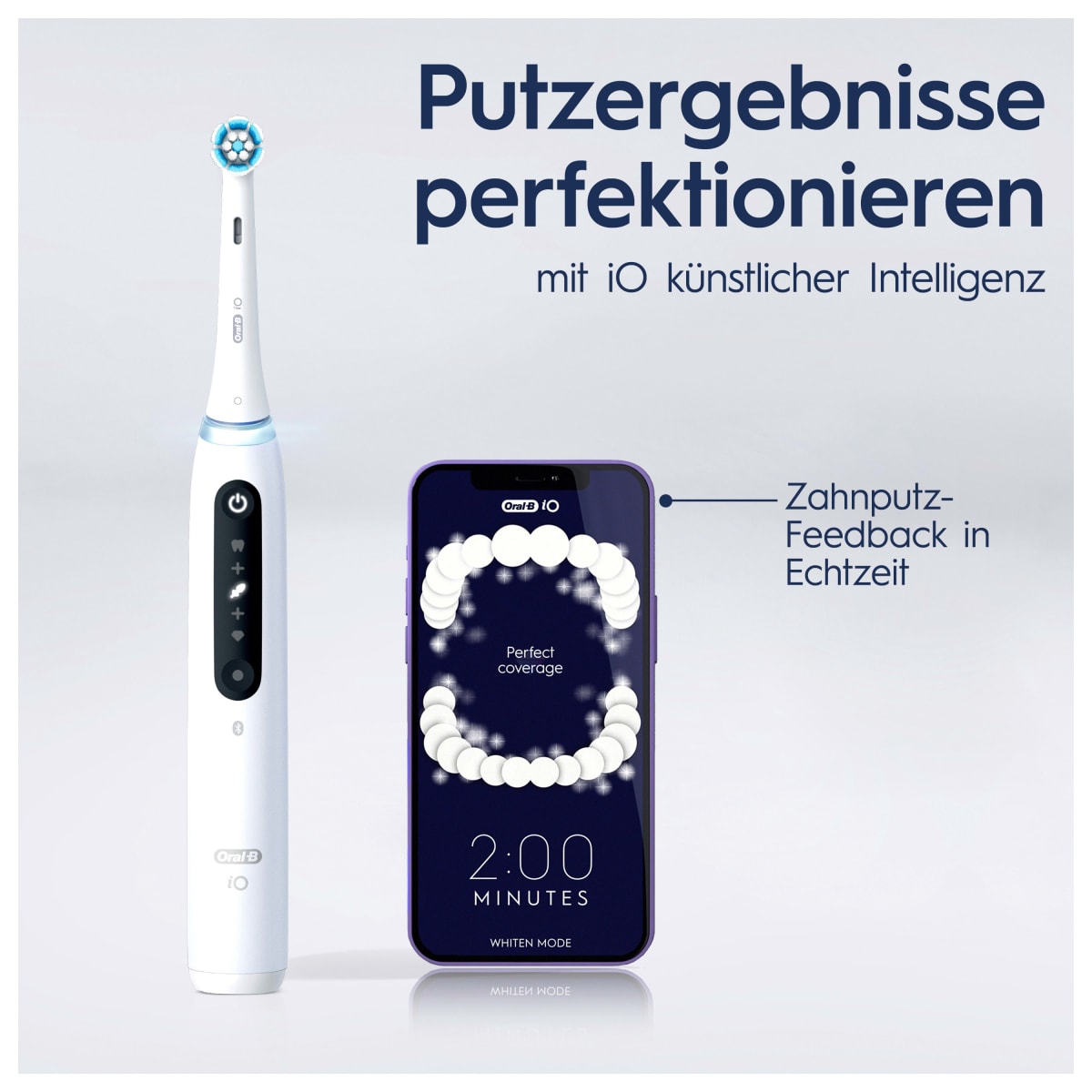 Elektrische Zahnbürste iO Series 5 Quite White, 1 St