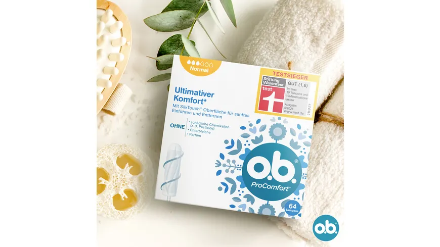 O.B. Tampons ProComfort Normal