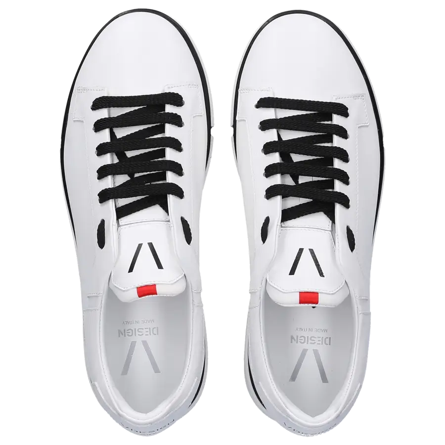V Design - Sneaker low WPIC01 Kalbsleder - weiß