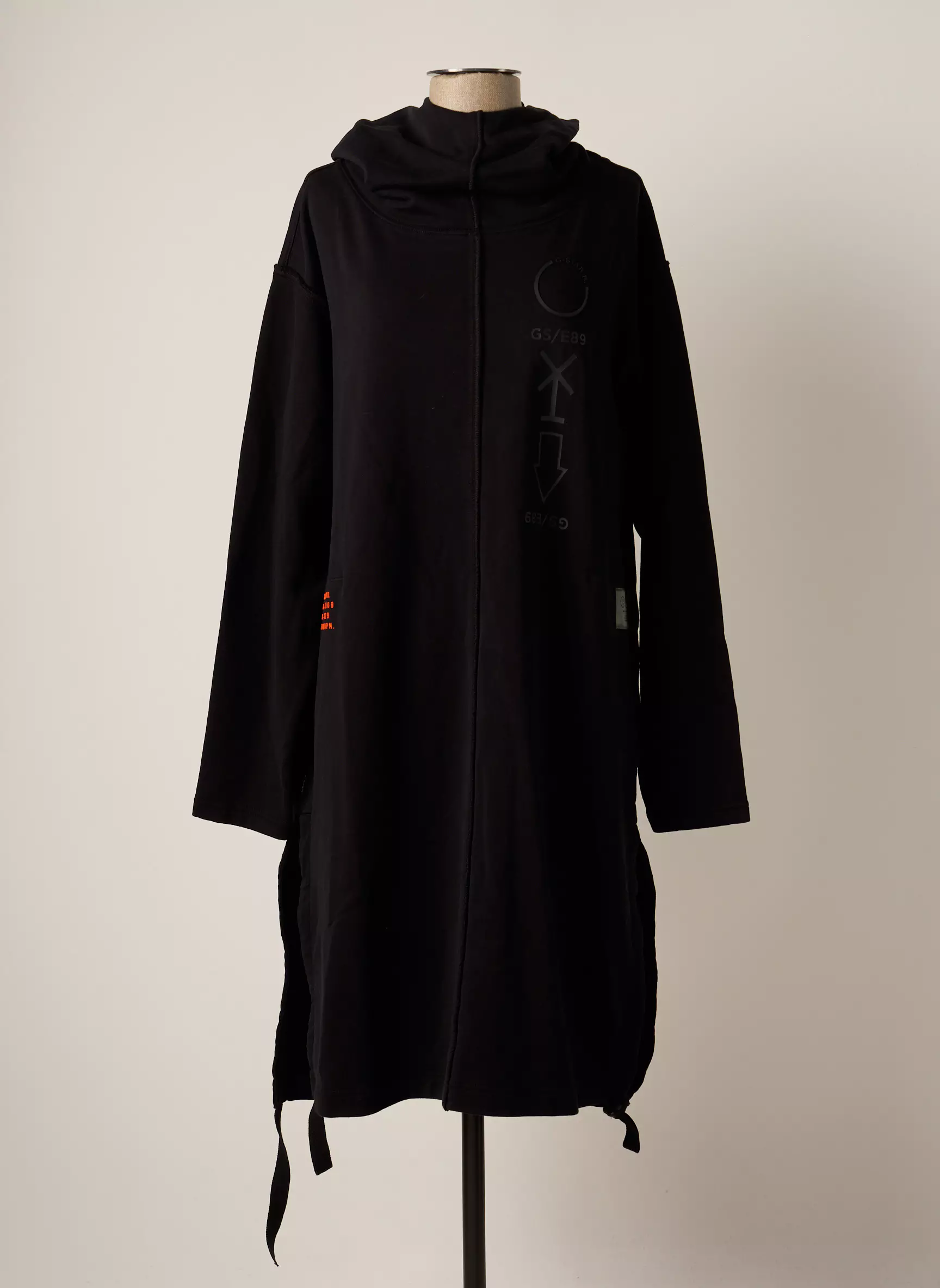 G Star Robes Mi Longues Femme couleur noir