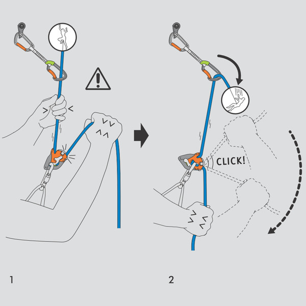 CLICK UP PLUS (WITH CONNECTOR) - Sicherungsgerät