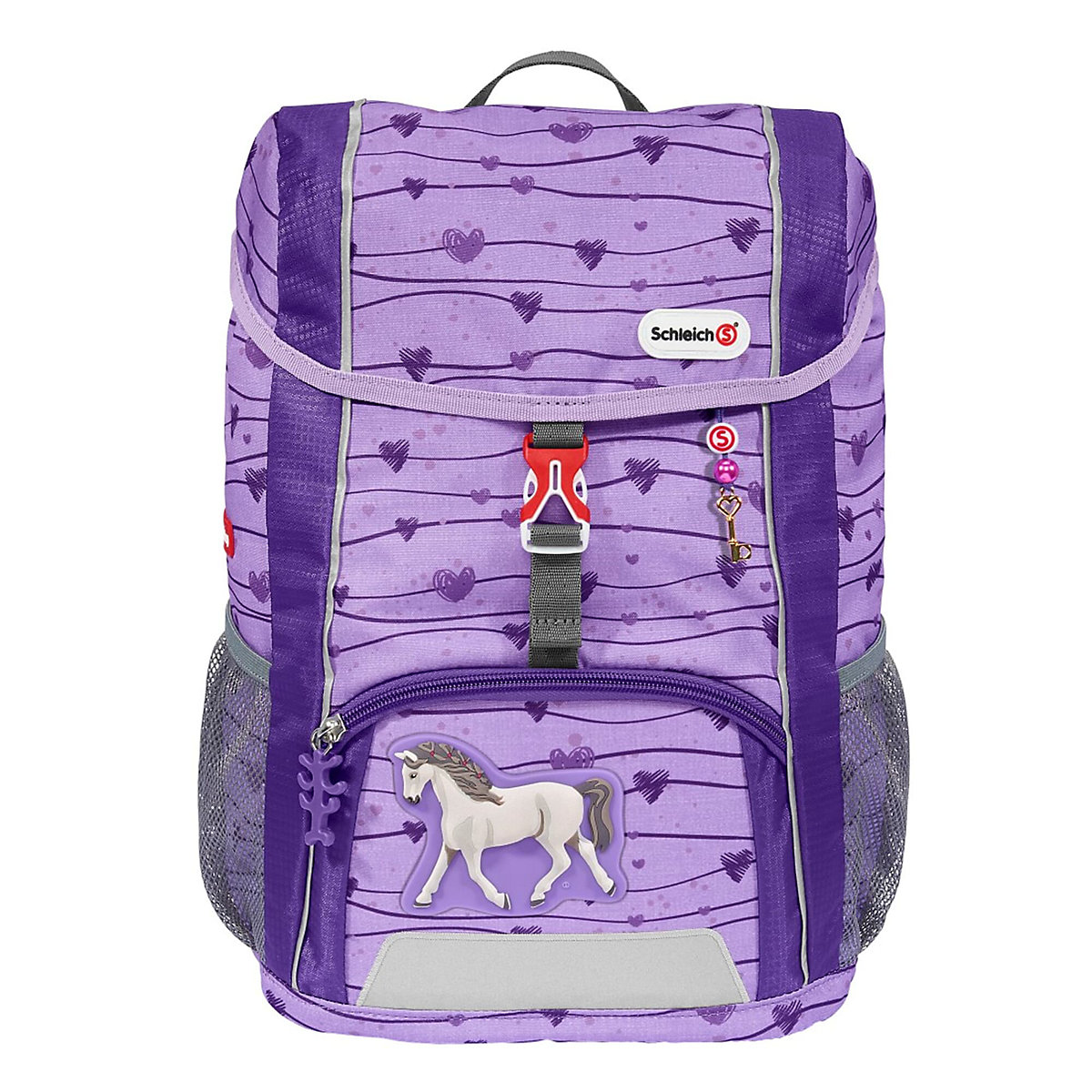 Kinderrucksack KID Schleich® Horse Club, Holsteiner Stute, inkl. Sitzkissen & MAGIC MAGS