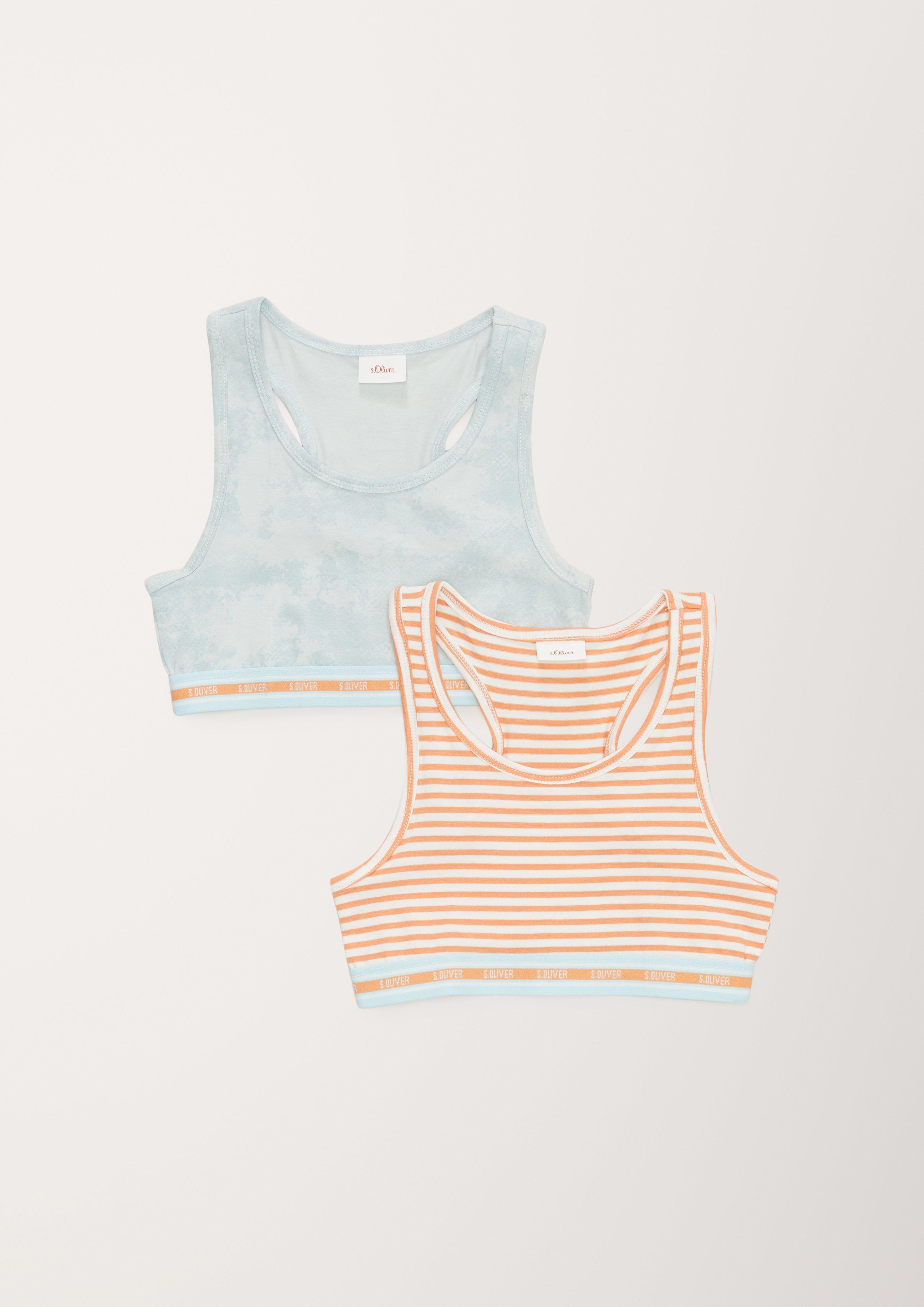 Doppelpack Jersey-Bustiers  6005885-50364