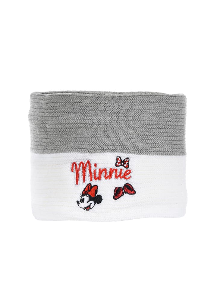 Disney Minnie Mouse Schal Strick Winter in Grau günstig kaufen onesize