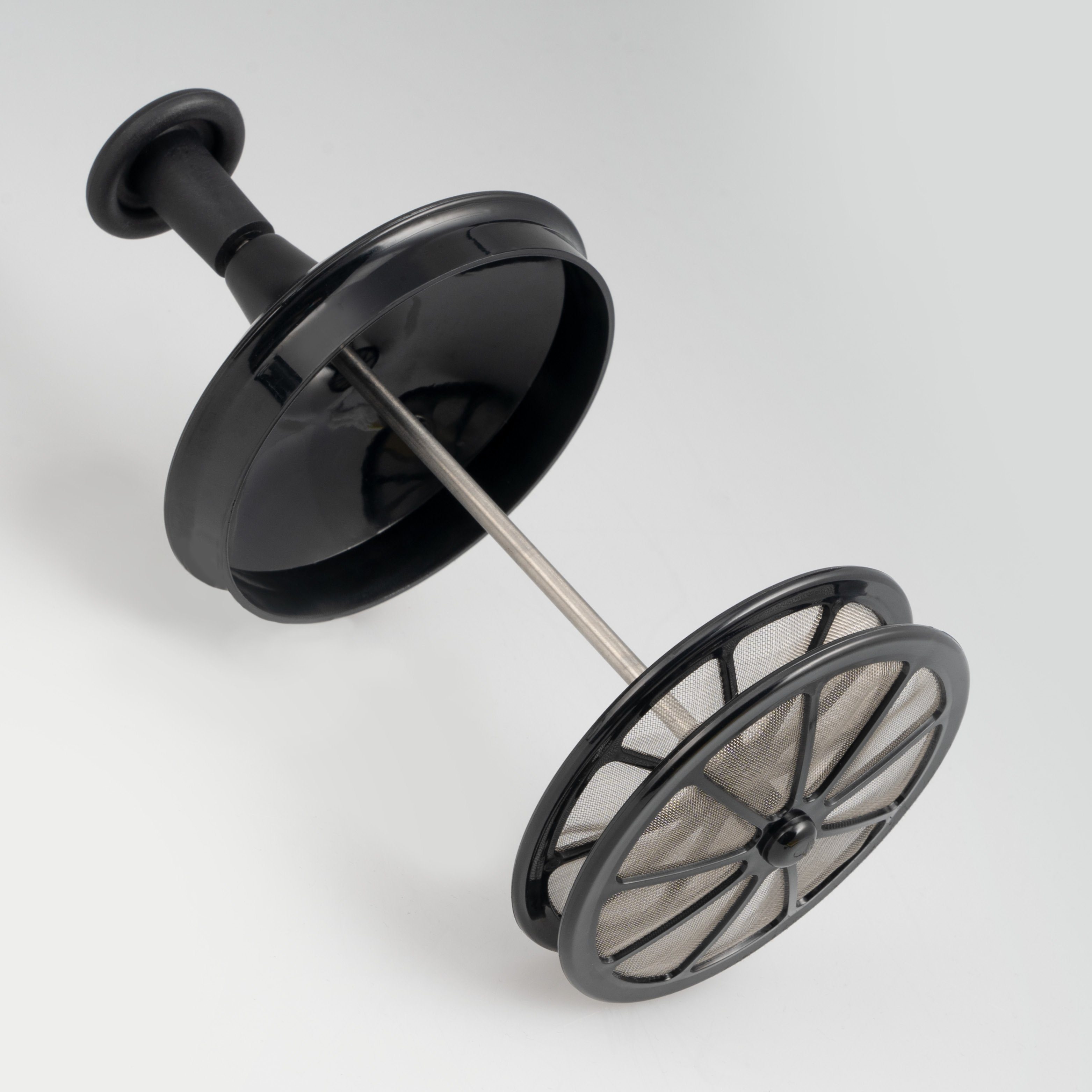 bremermann Milchaufschäumer ca Ø 10 cm, manuell, mit Doppelsieb, für ca. 6 Tassen