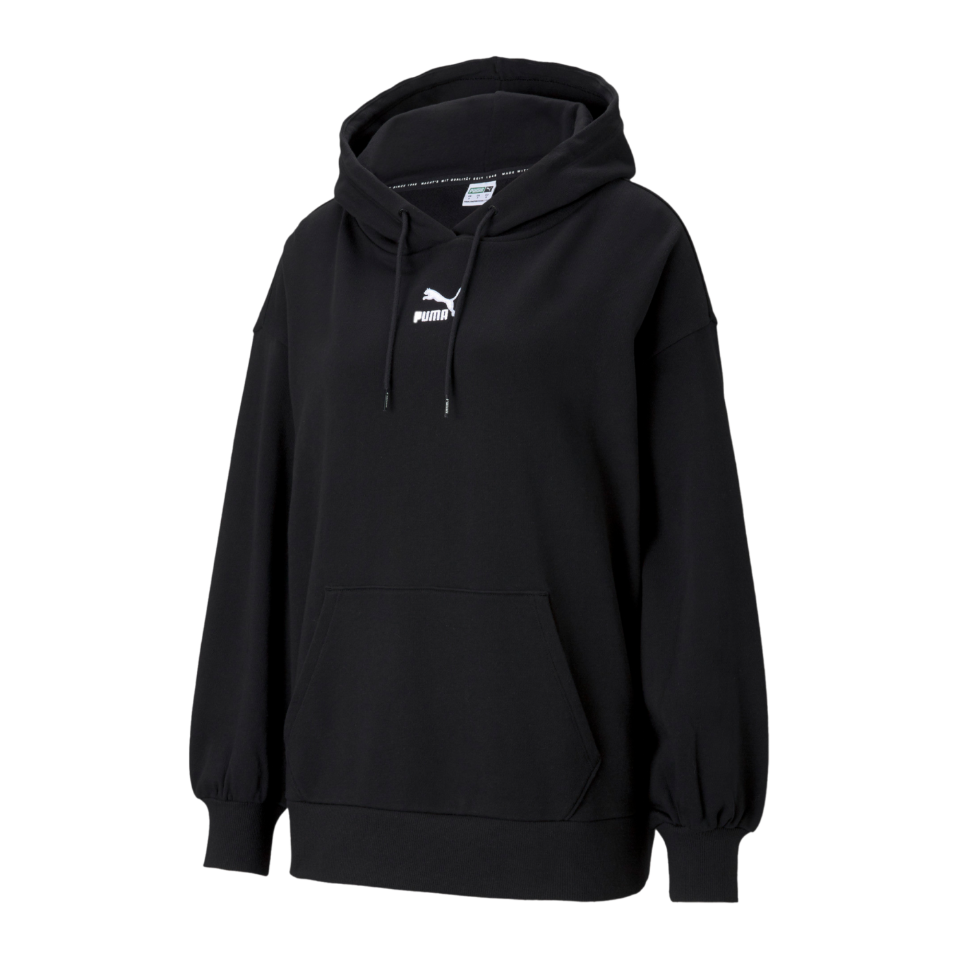 PUMA Classics Oversized Hoody Damen Schwarz F01
