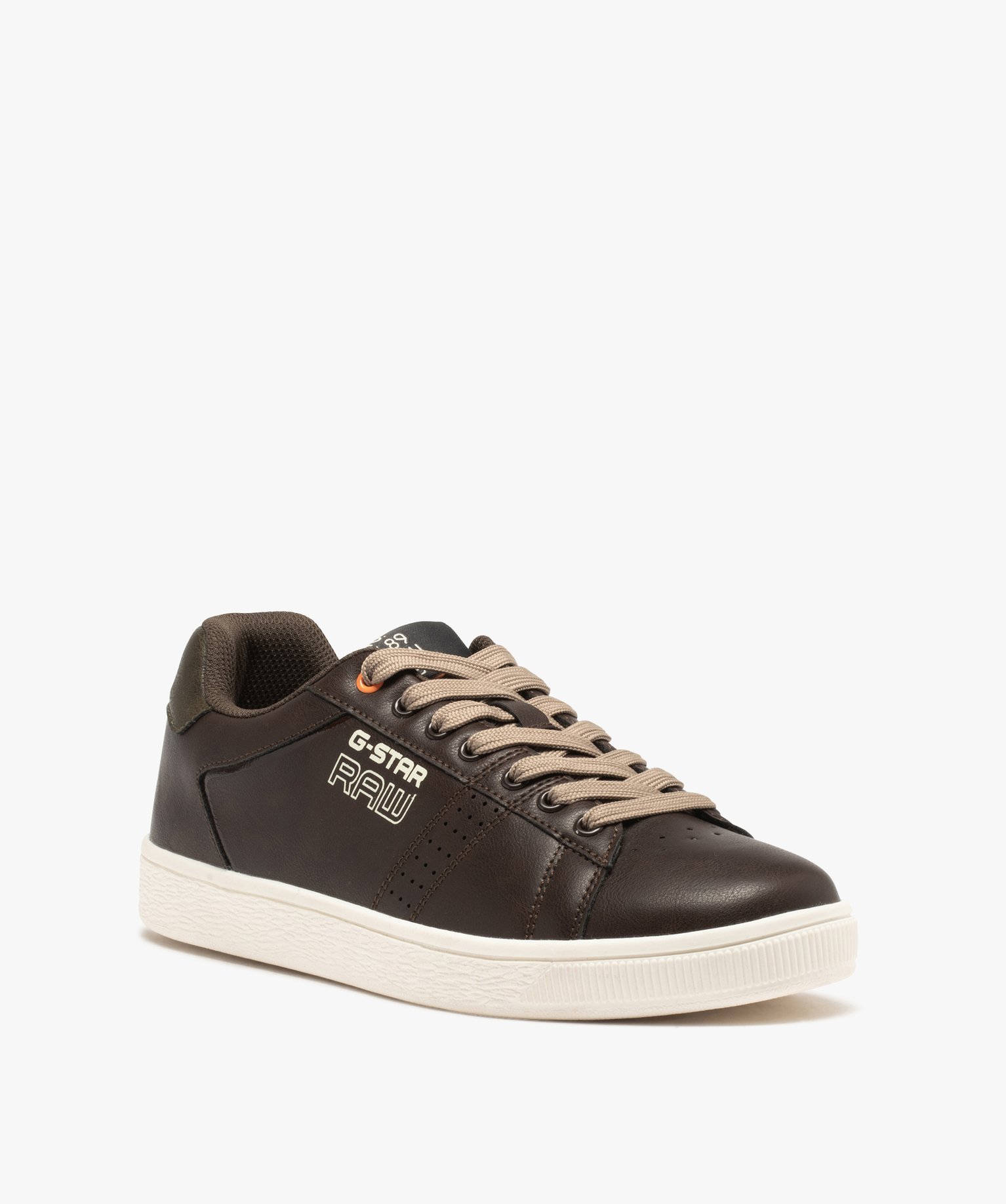 Tennis à lacets homme G-Star - Raw marron | GEMO