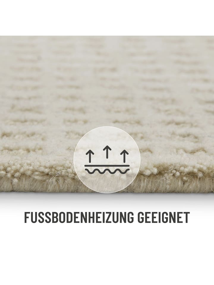 Wecon Home Läufer Hamptons THIRTY in creme weiß günstig kaufen