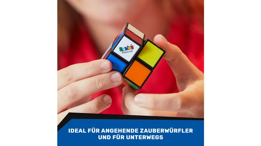 Rubik’s Mini 2x2 Zauberwürfel - der 2x2 Cube für Einsteiger ab 8 Jahren und für unterwegs