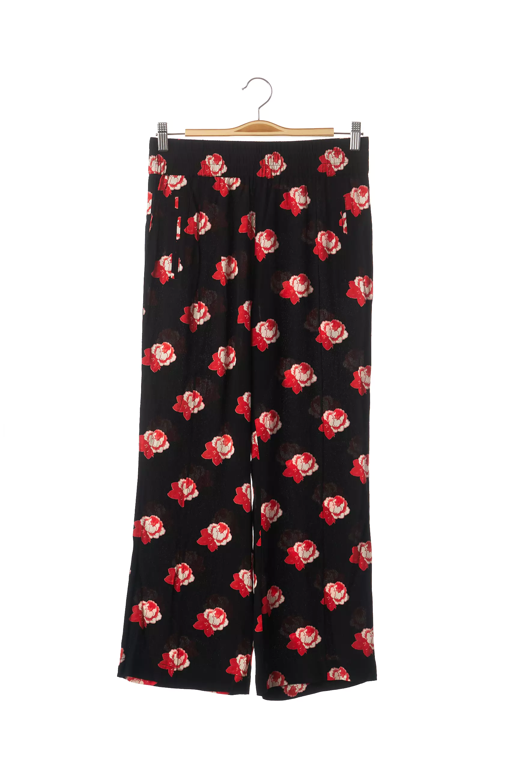 Ganni Pantalons Droits Femme couleur noir