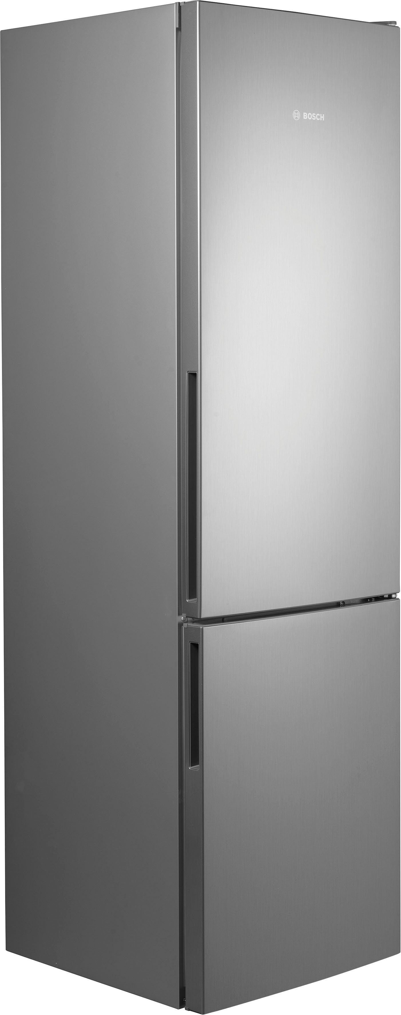 BOSCH Kühl-/Gefrierkombination Serie 6 KGE39ALCA, 201 cm hoch, 60 cm breit