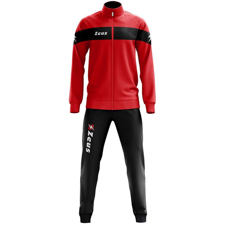 Zeus Apollo Fußball Set Teamwear Box 12-teilig Schwarz Rot