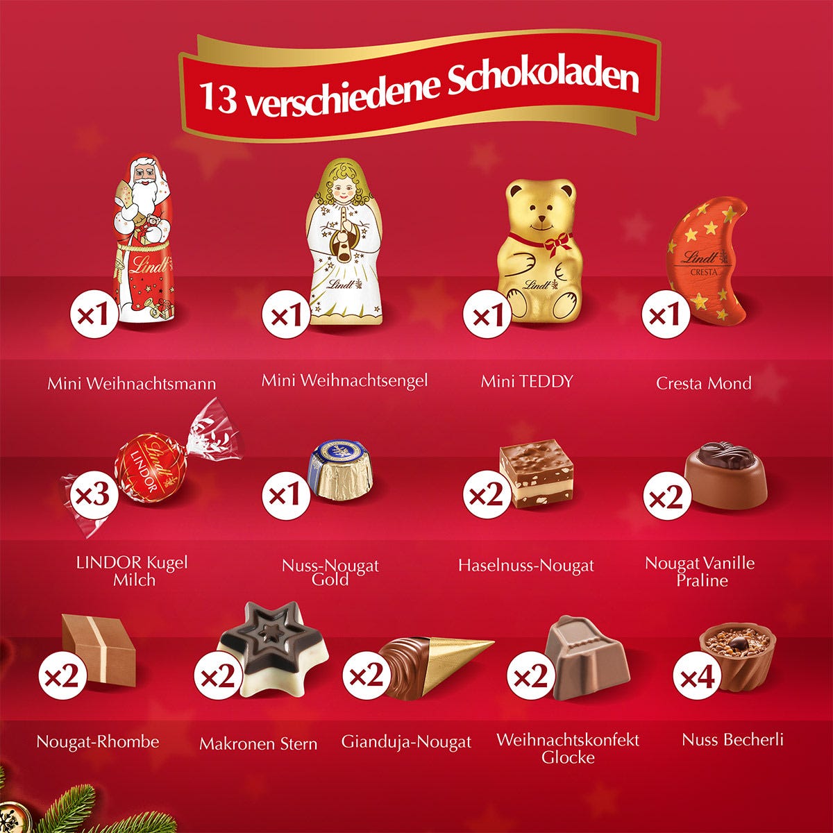 Adventskalender Weihnachts-Tradition, 253g