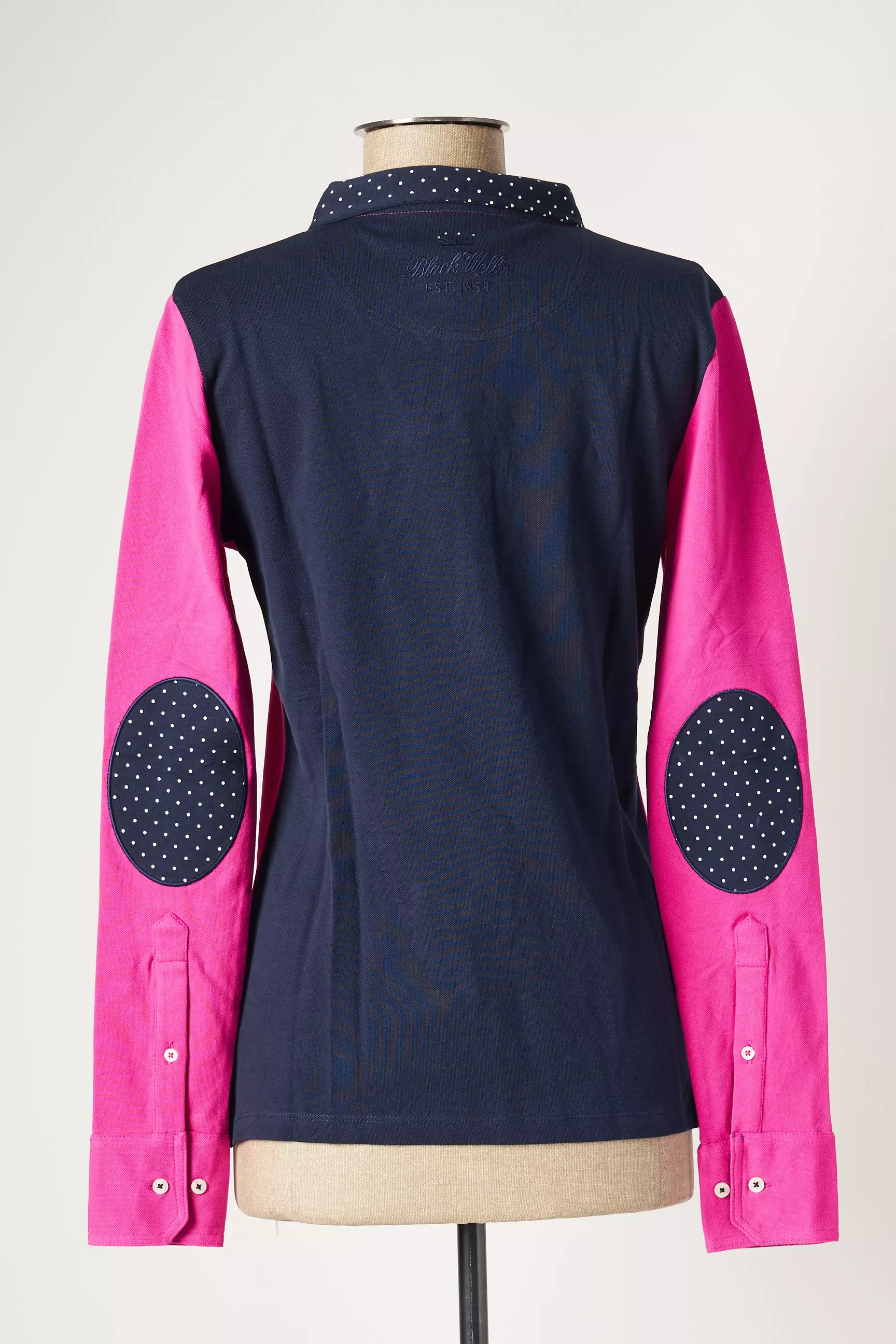 Black Wellis Polos Femme couleur rose