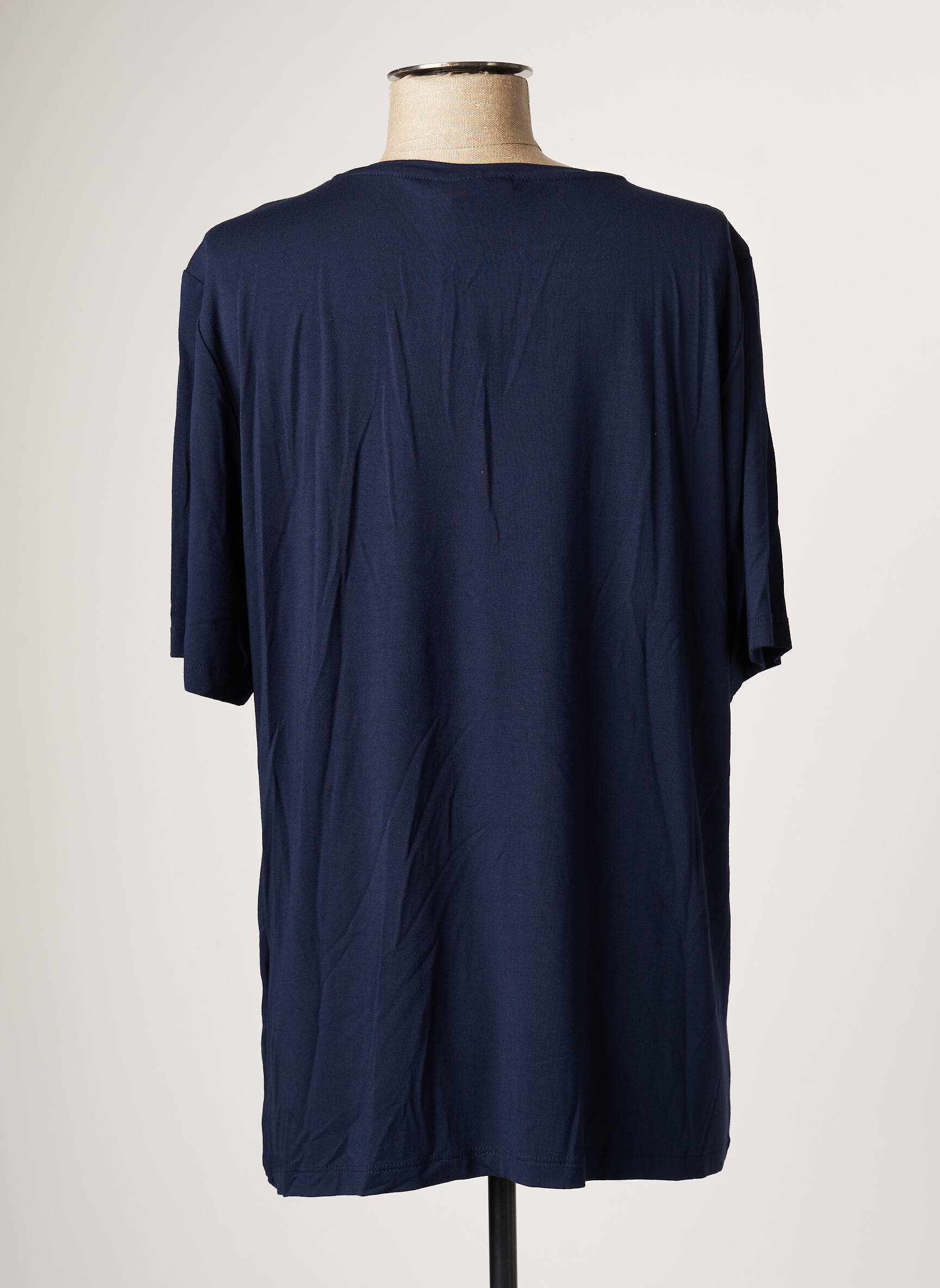Brandtex Tuniquemanchecourte Femme couleur bleu