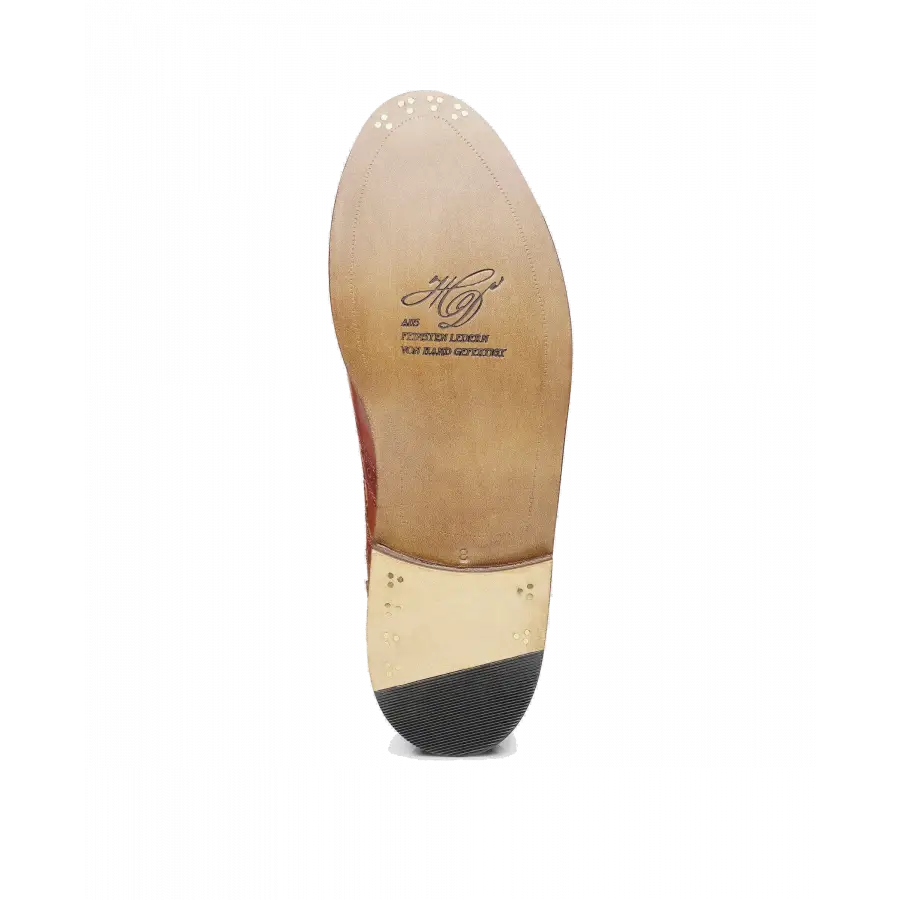 Heinrich Dinkelacker - Businessschuhe Derby ZÜRICH FULL-BROGUE AC Kalbsleder - beige