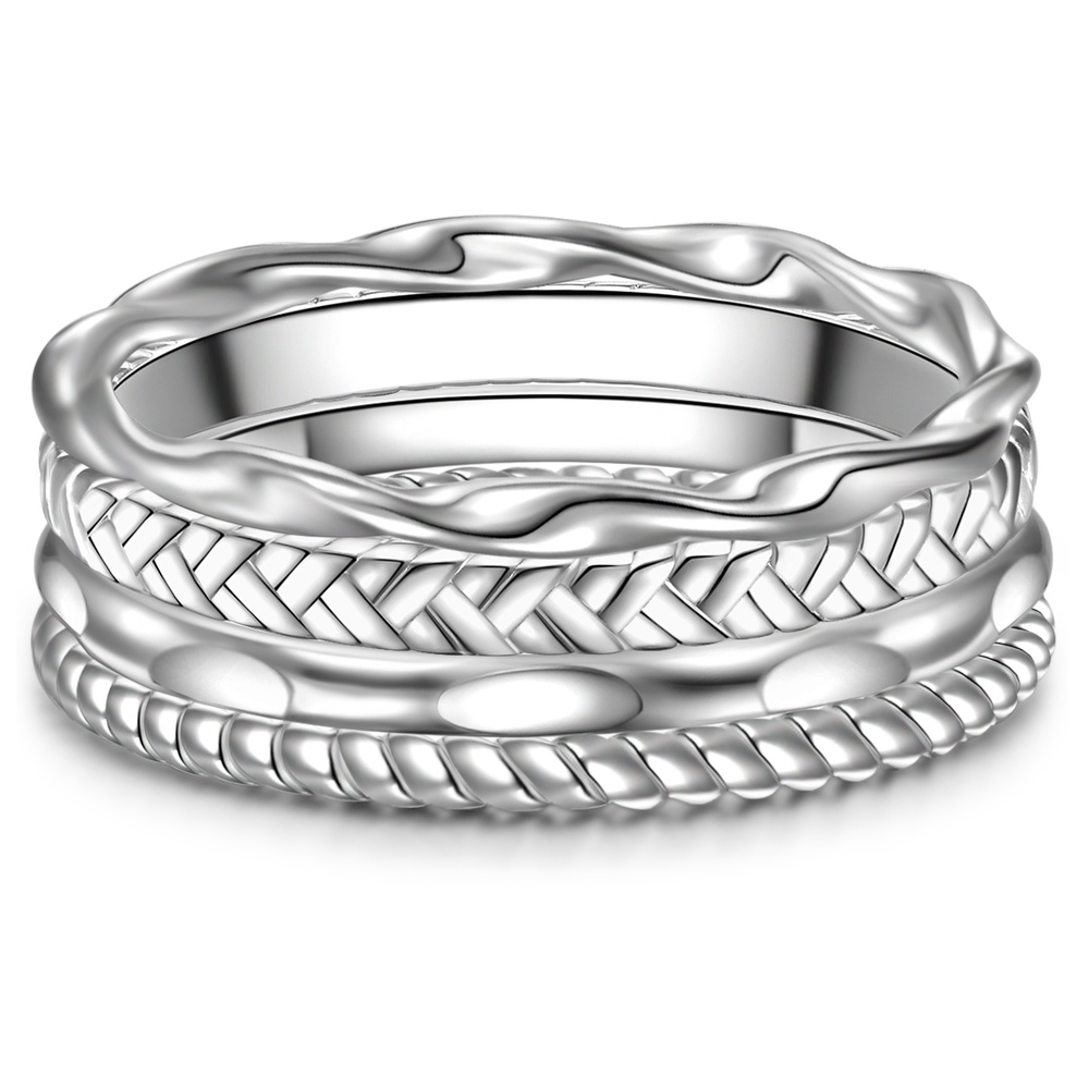 Glanzstücke München Bague en argent Argent sterling en Argent Bague