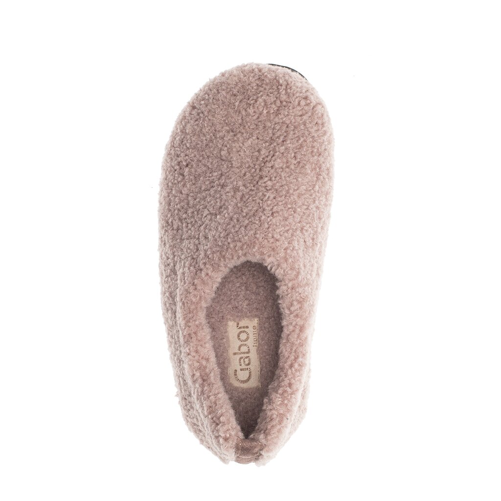 Gabor fashion Plüschhausschuh rosa