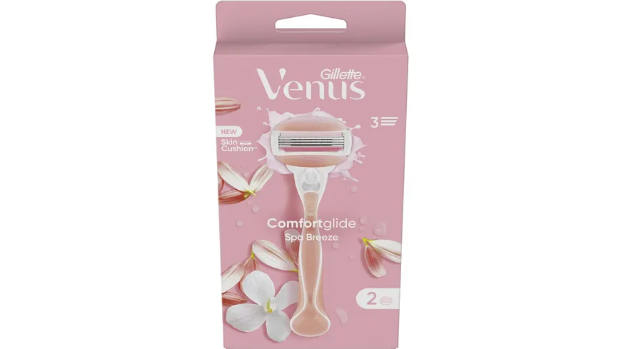 Gillette Venus Rasierer Comfortglide Spa Breeze