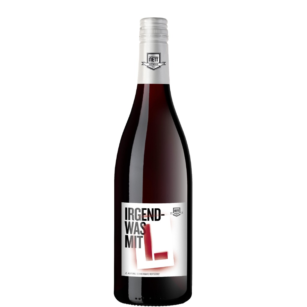 Irgendwas mit L' Rotwein lieblich