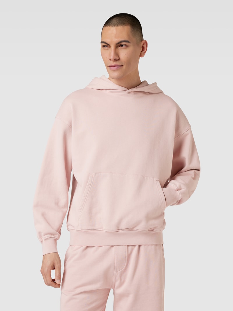 Oversized Hoodie aus Bio-Baumwolle in hellrosa