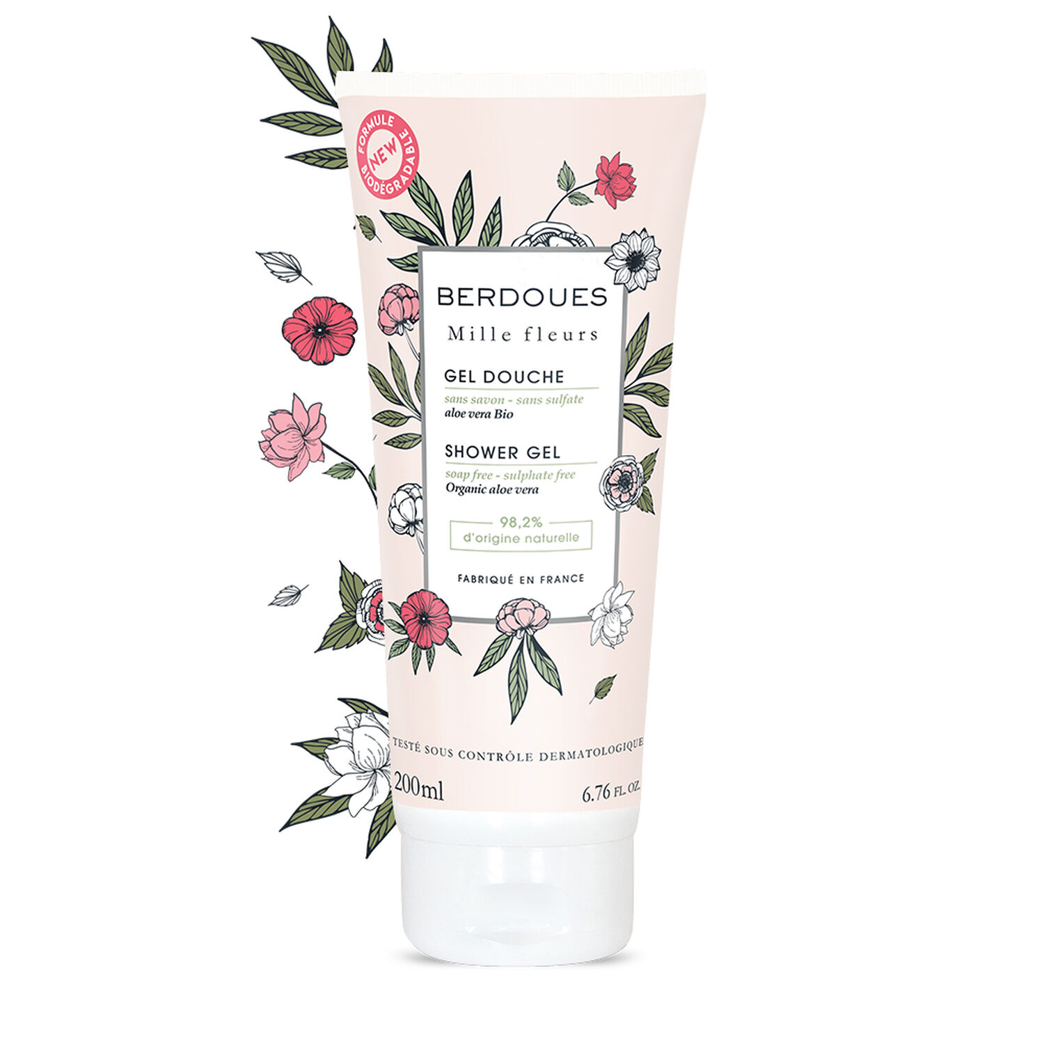 Berdoues Mille Fleurs Hydratation Gel Douche 200 ml