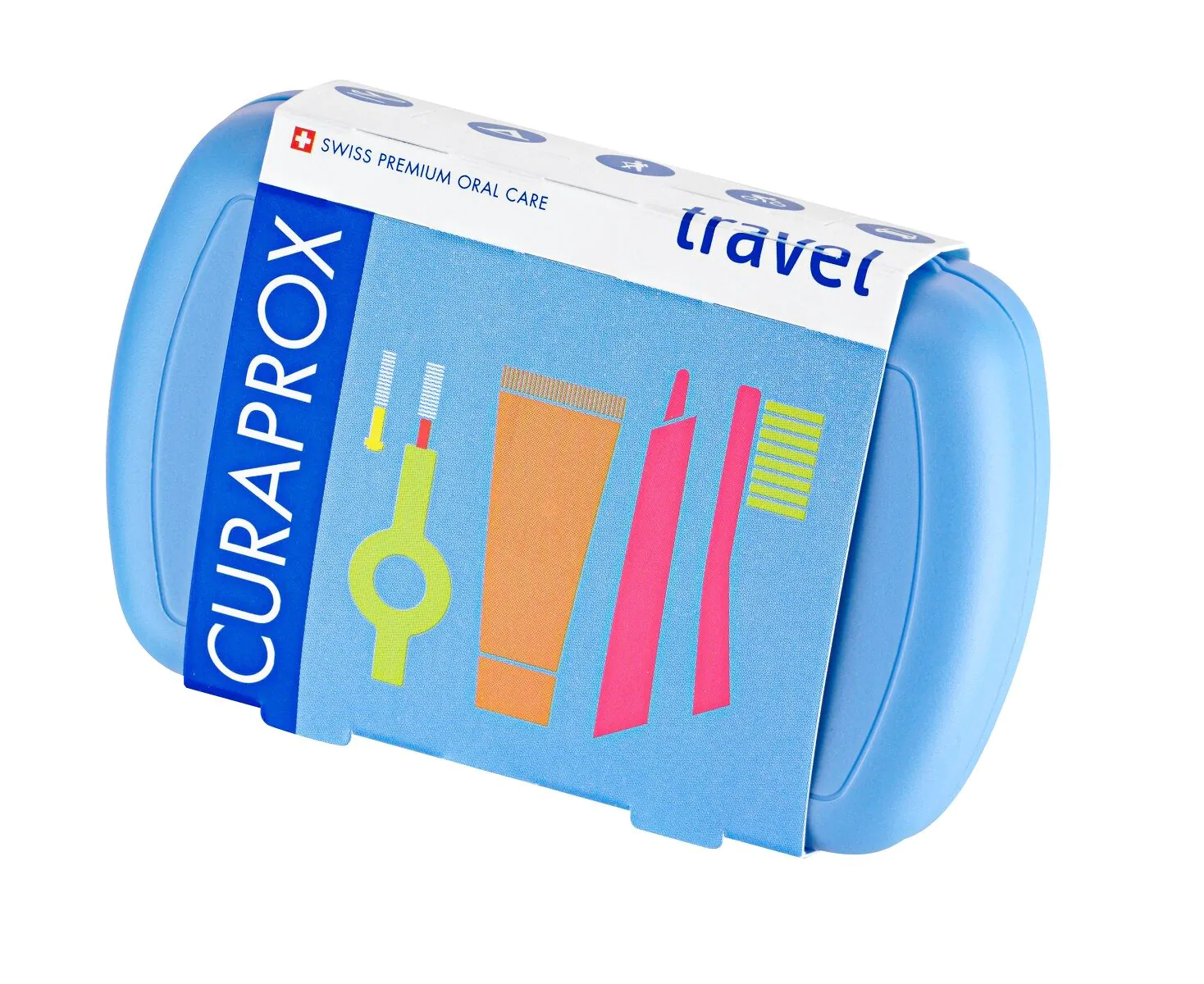 Curaprox putni set plavi