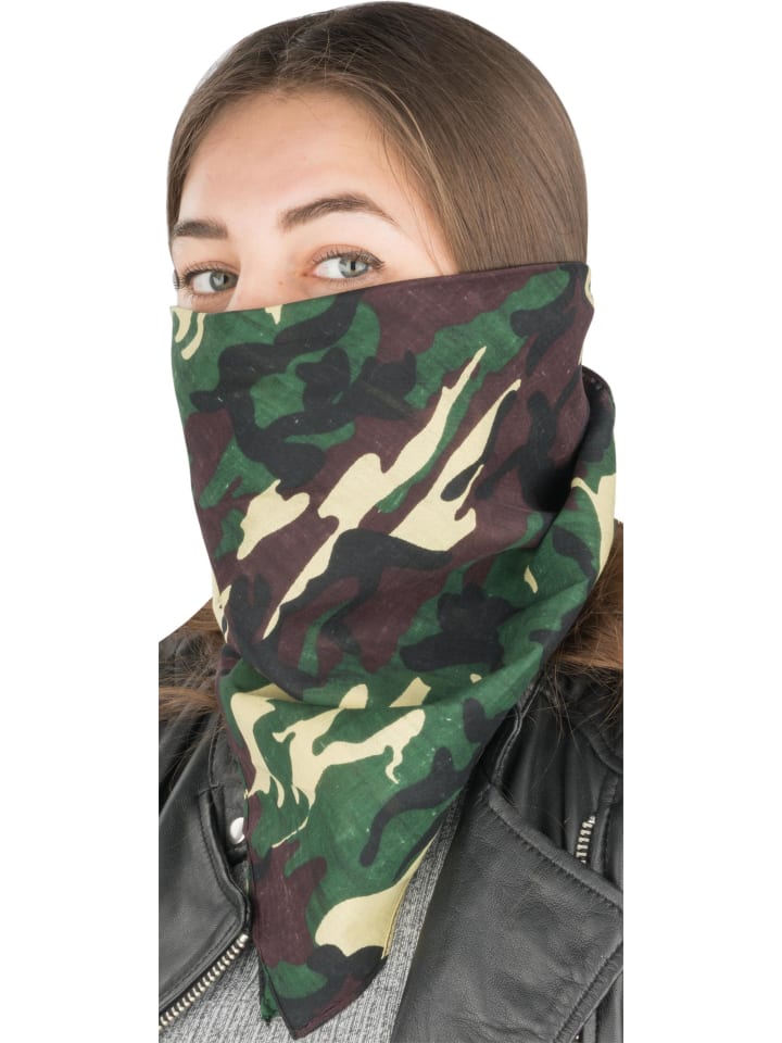 Normani Outdoor Sports 3 Bandana Kopftuch in Woodland günstig kaufen onesize