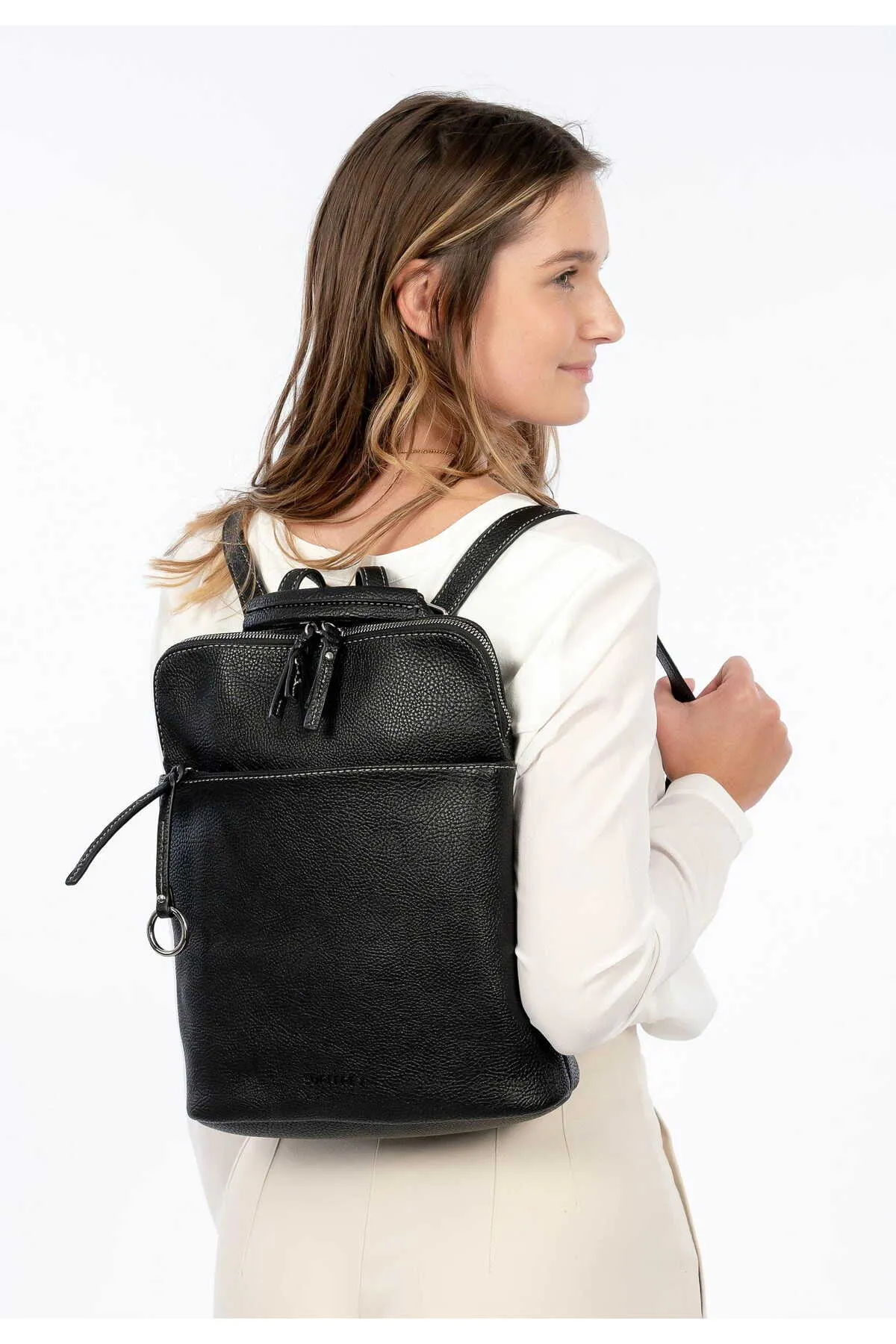 SURI FREY  Rucksack - Schwarz - Unifarben