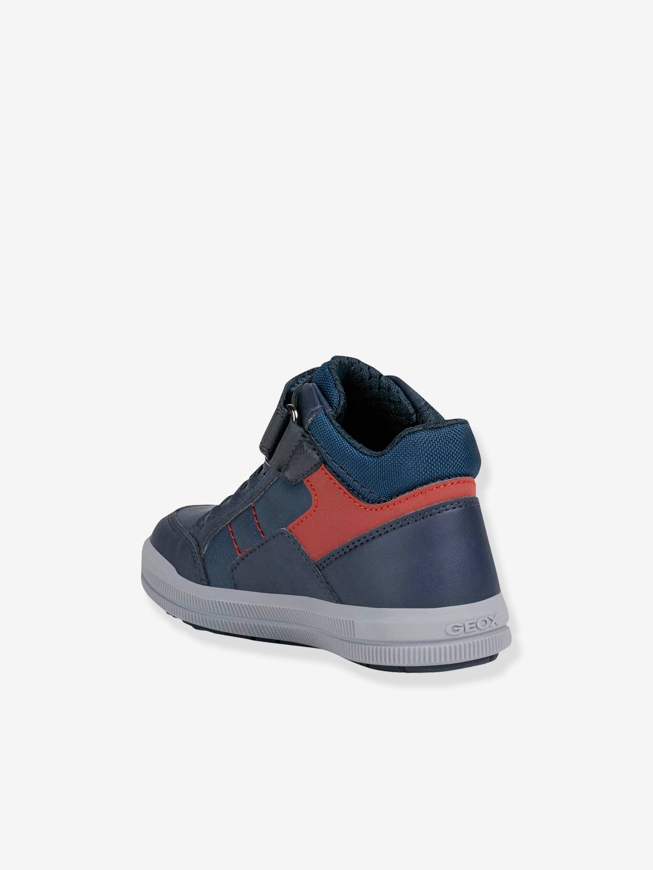 Baskets MID garçon J Arzach Boy GEOX® marine rouge