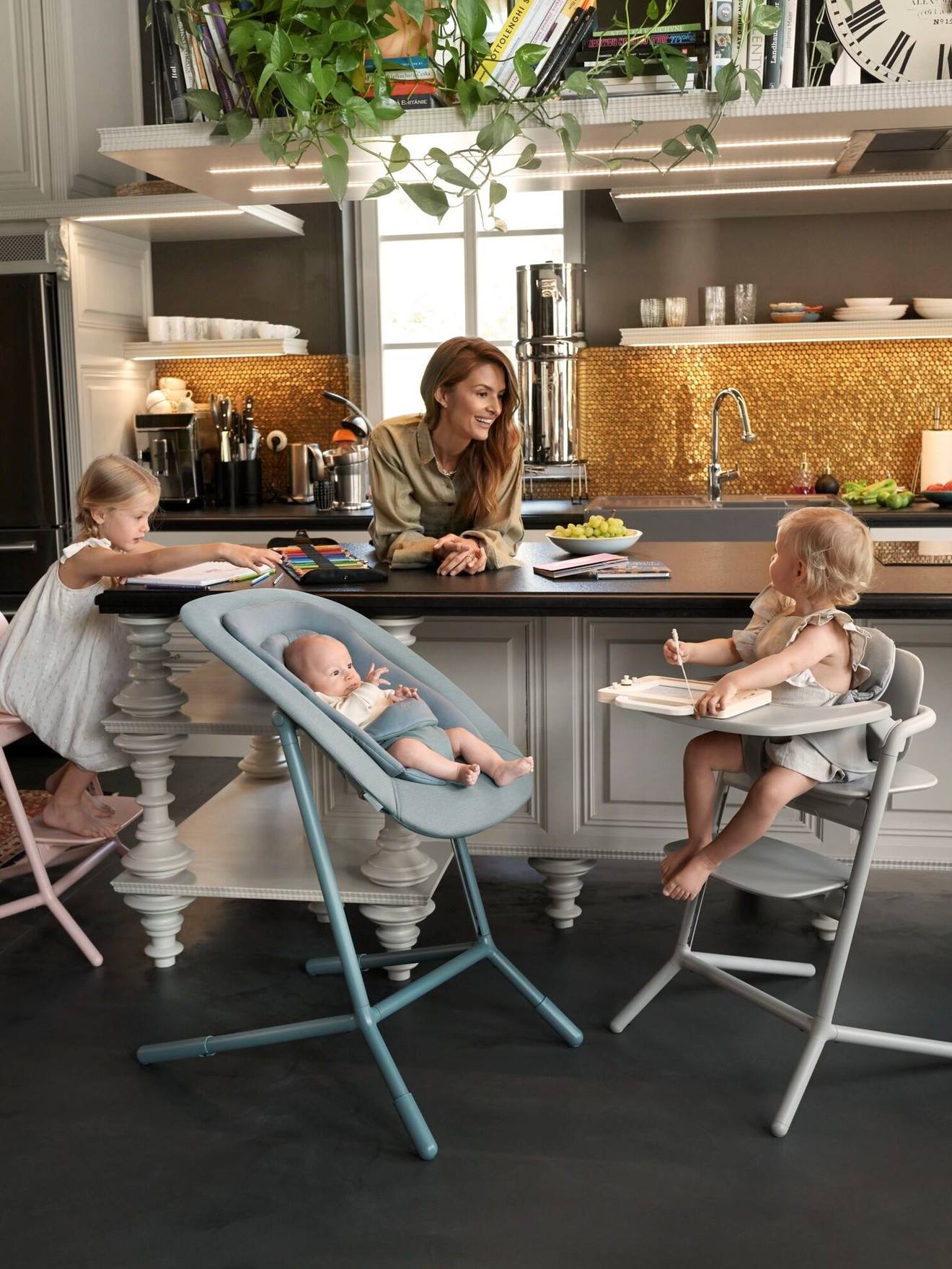 Cybex 3-in-1-Set: Hochstuhl LEMO 2 CYBEX - wollweiß