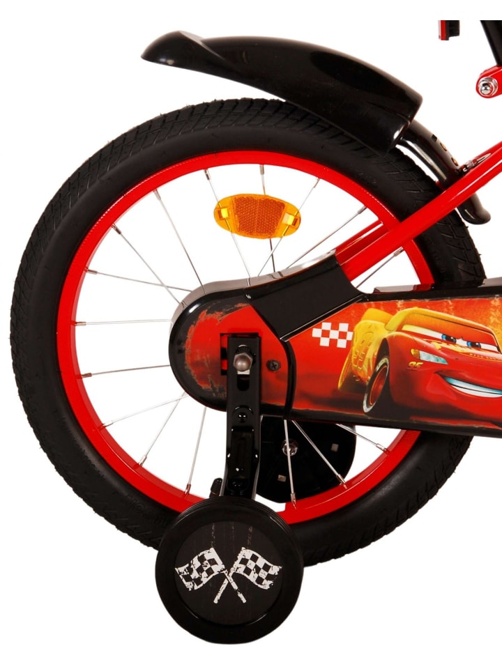 Volare Kinderfahrrad Disney Cars Fahrrad für Jungen 16 Zoll Kinderrad in Rot 4 Jahre günstig kaufen onesize