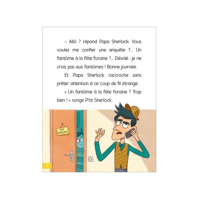 Livre Un fantôme à la fête foraine  - Larousse Jeunesse